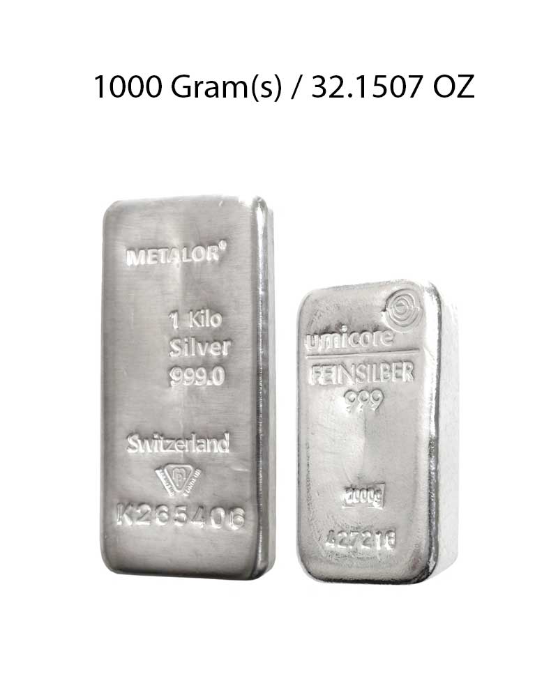 1kg Silver Bar Best Value image 0