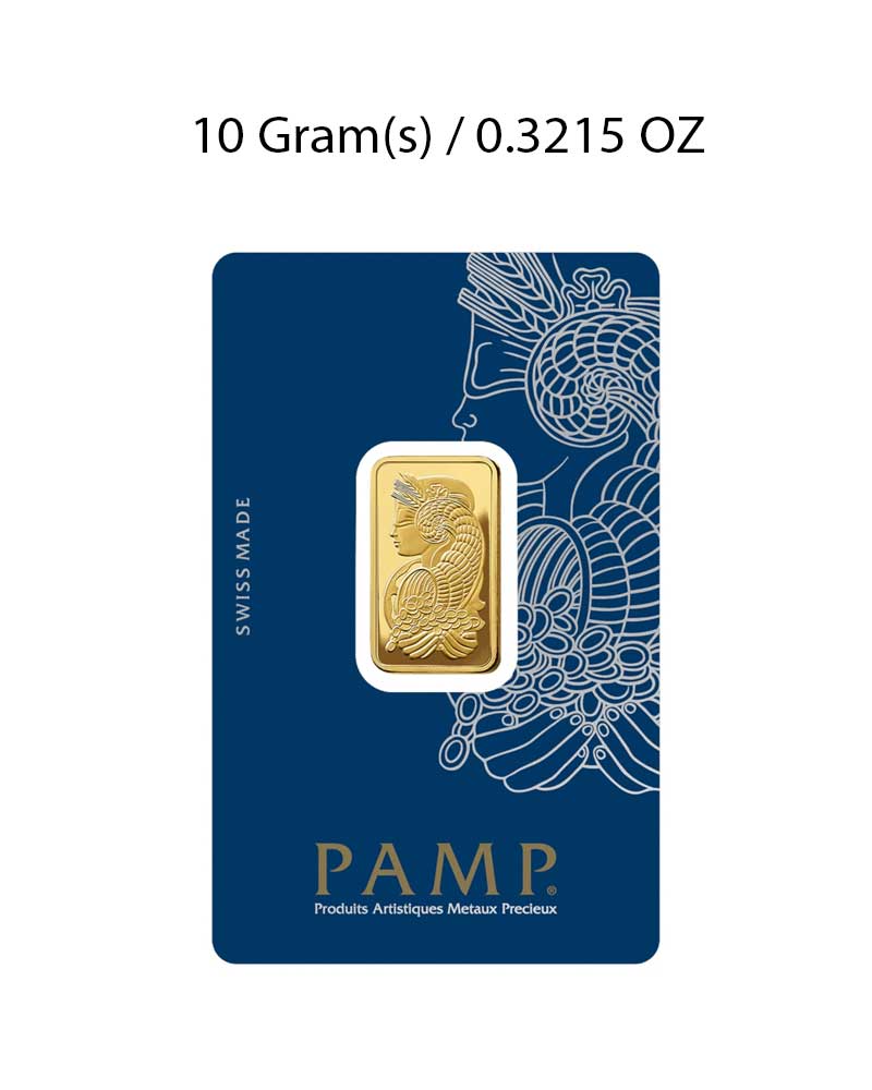 PAMP Suisse Lady Fortuna 10g Gold Bar image 0