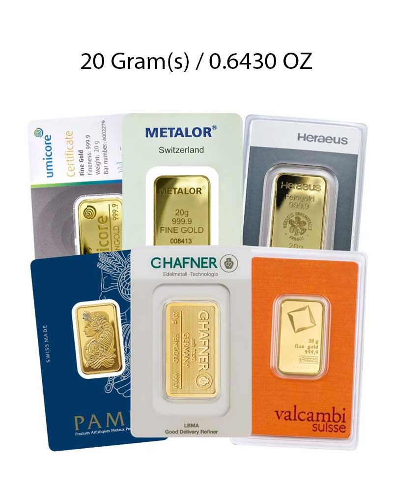 20g Gold Bar Best Value (Brand New) image 0