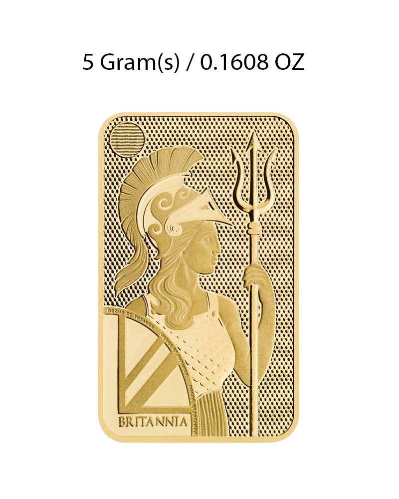 The Royal Mint 5g Gold Bar image 2