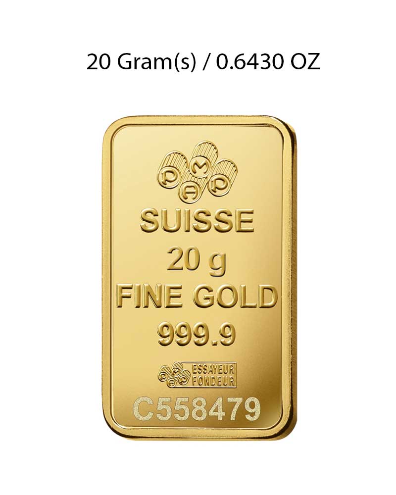 PAMP Suisse Lady Fortuna 20g Gold Bar image 2