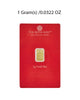 1g Lakshmi Gold Bar image 0
