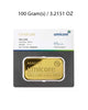 Umicore 100g Gold Bar image 0