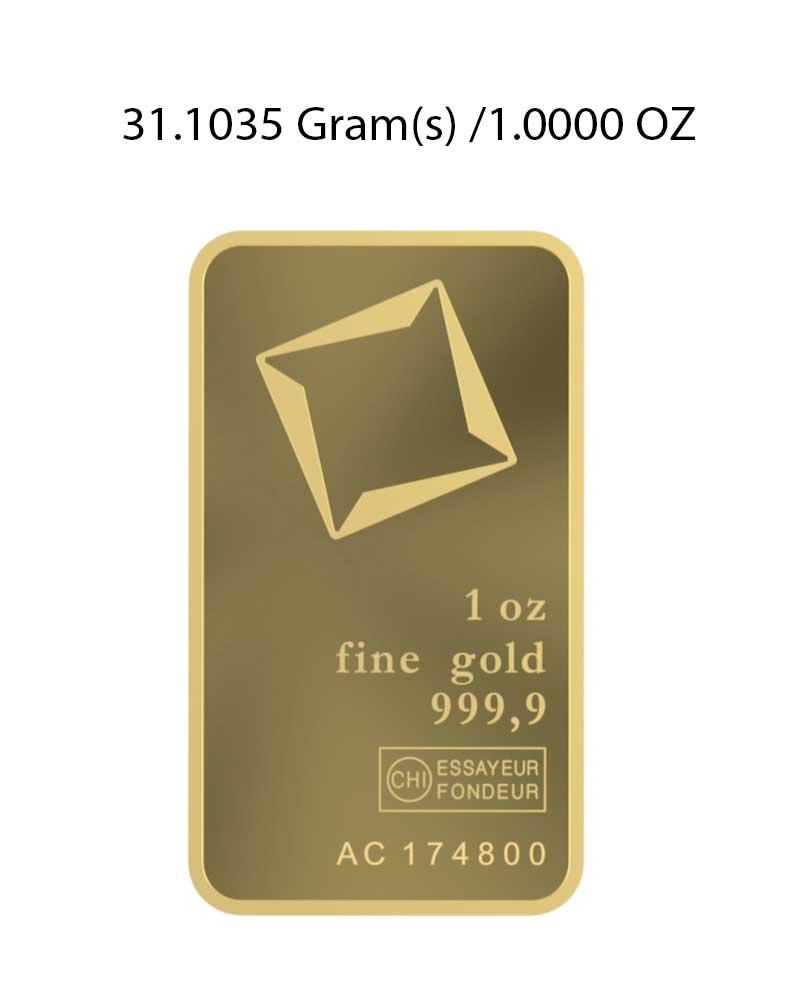 Valcambi 1Oz Gold Bar image 1