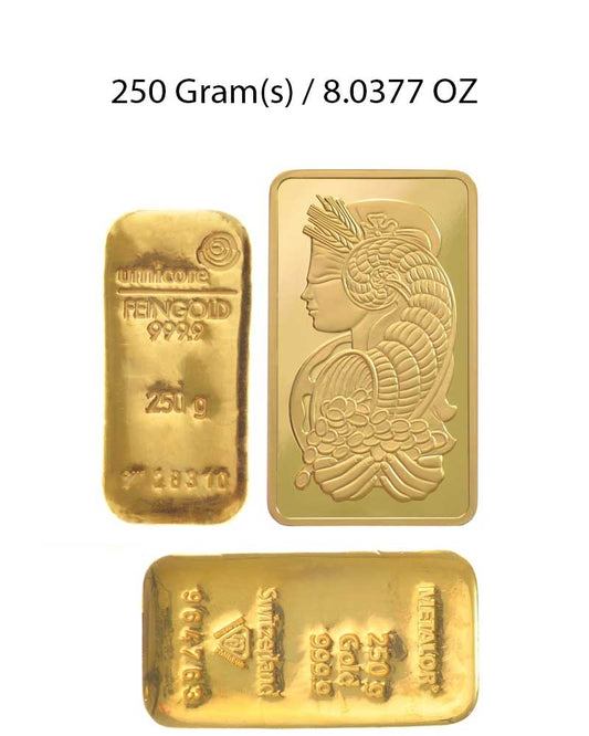 250g Gold Bars Best Value (Brand New) image 0