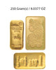 250g Gold Bars Best Value (Brand New) image 0
