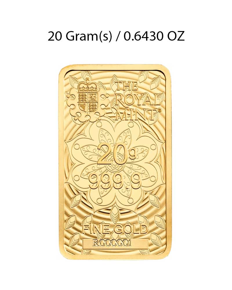 20g Lakshmi Gold Bar image 2