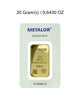 Metalor 20g Gold Bar image 0