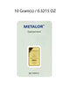 Metalor 10g Gold Bar image 0