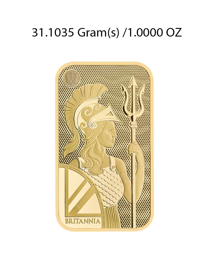 The Royal Mint 1Oz Gold Bar image 2