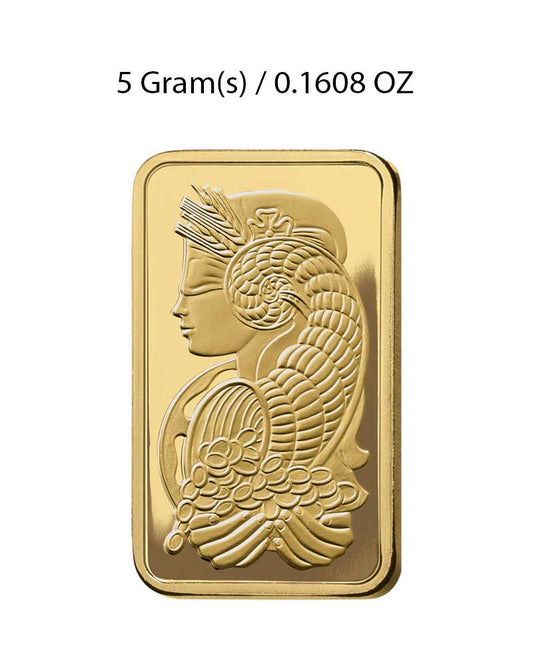 PAMP Suisse Lady Fortuna 5g Gold Bar image 1