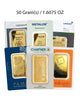 50g Gold Bars Best Value (Brand New) image 0