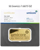 Umicore 50g Gold Bar image 0