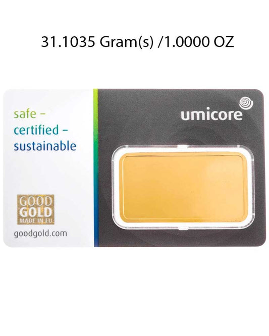 Umicore 1Oz Gold Bar image 1