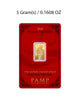 5g Gold Bar 2025 Year of the Snake PAMP image 0