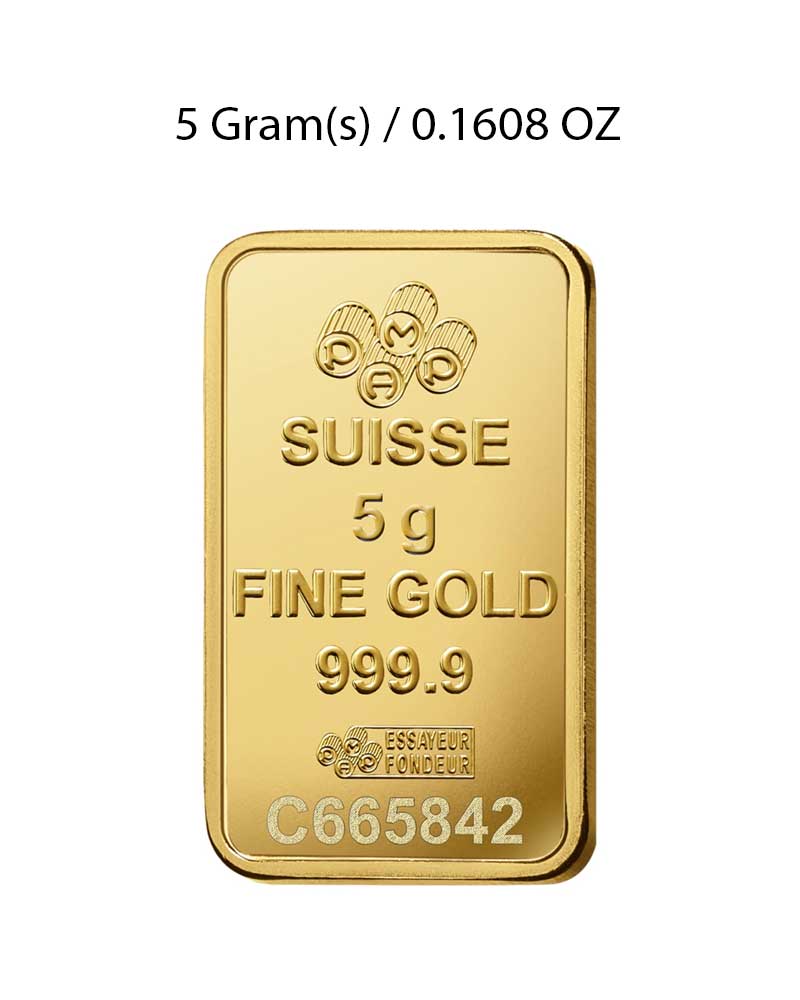 PAMP Suisse Lady Fortuna 5g Gold Bar image 2
