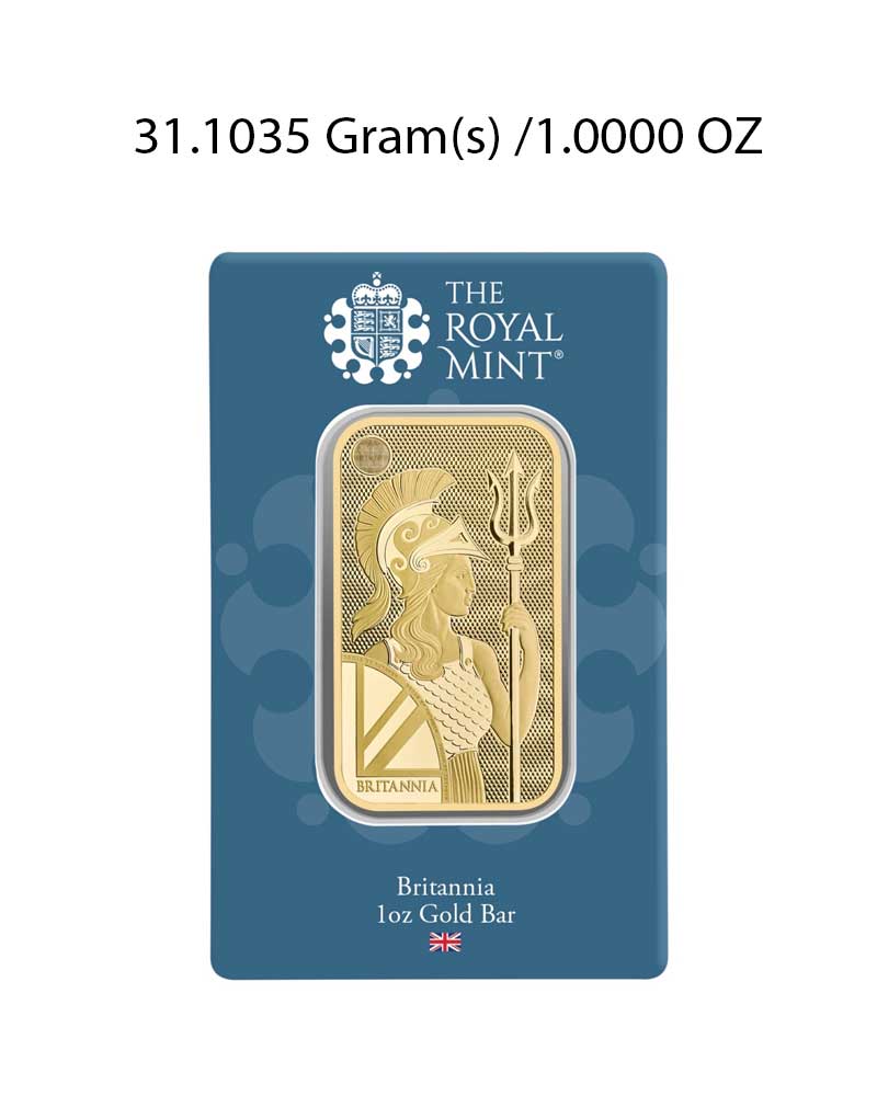 The Royal Mint 1Oz Gold Bar image 0