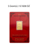 5g Gold Bar 2026 Year of the Horse PAMP image 0
