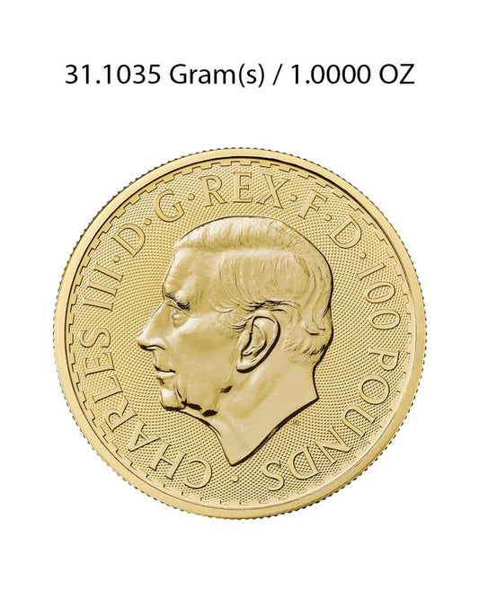 2026 Gold Britannia Coin 1oz image 1
