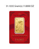 1oz Gold Bar 2026 Year of the Horse PAMP image 0